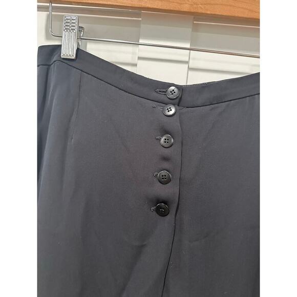 Armani Collezioni Wide Leg Dress Pants Size 6 - Picture 3 of 7